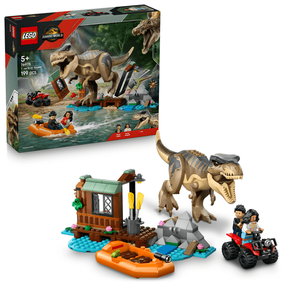 LEGO Jurassic World - T. rex River Escape Toy