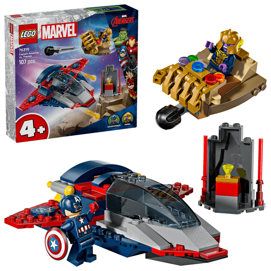 LEGO Super Heroes Marvel - Captain America vs. Thanos Set