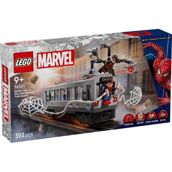 LEGO Super Heroes Marvel - Spider-Man vs. Doc Ock Subway Train Scene