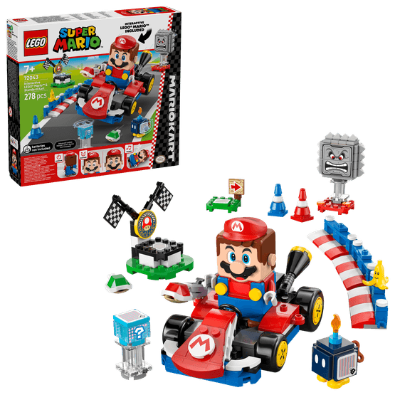 LEGO Super Mario - Interactive Mario &amp; Standard Kart