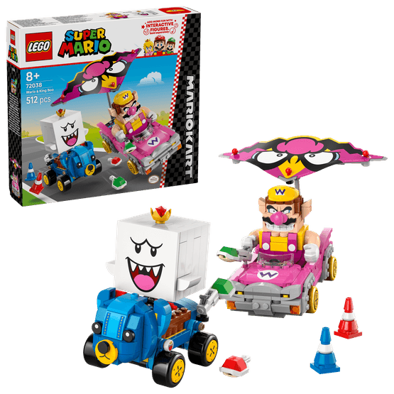 LEGO Super Mario - Mario Kart Wario &amp; King Boo