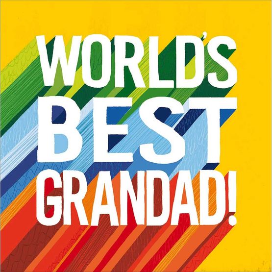 Birthday Card - World's Best Grandad!