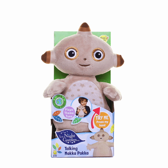 In the Night Garden - Talking Makka Pakka Soft Toy