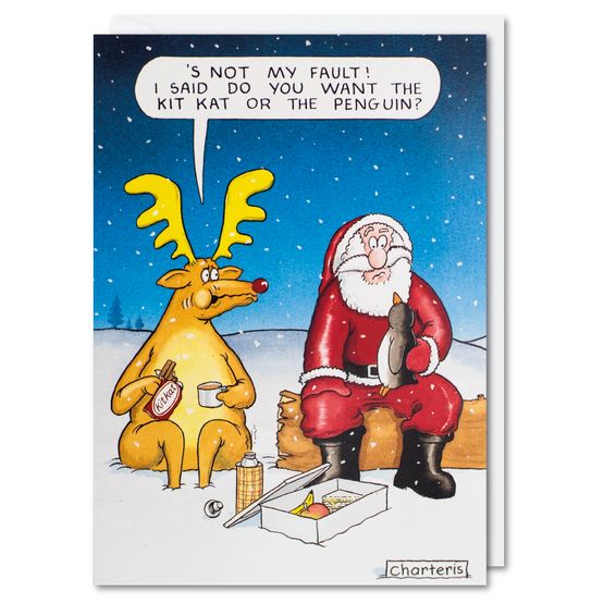 Christmas Card - Kit Kat