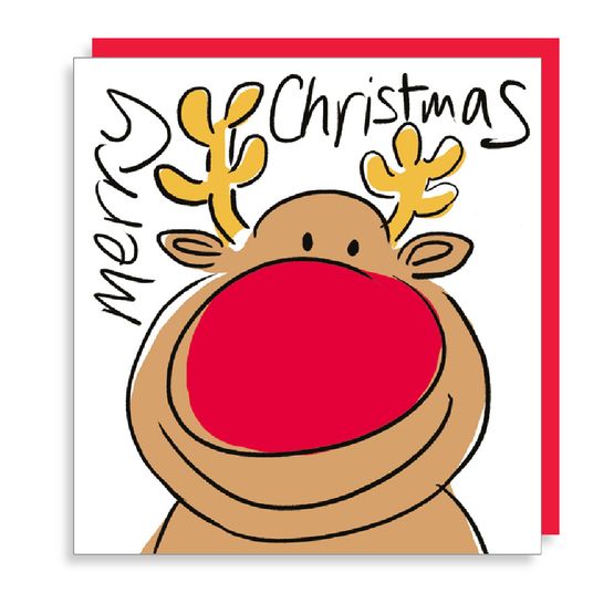 Christmas Card - Rudolf