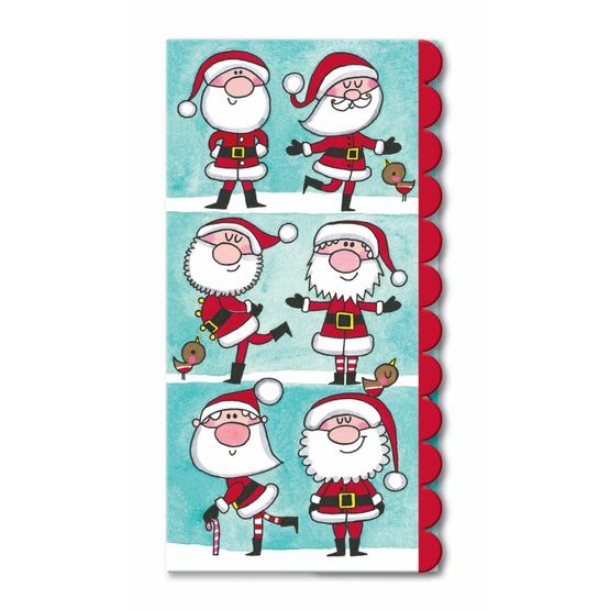 Christmas Card - Santas