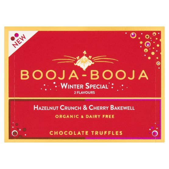 Booja-Booja - Cherry Bakewell and Hazelnut Crunch Eight Truffle Pack