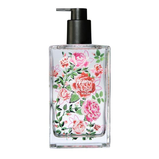 Cath Kidston - Cassis &amp; Rose Glass Bottle Hand Wash