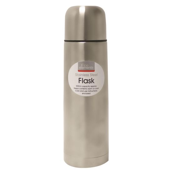 Fine Elements - Stainless Steel Flask 500ml