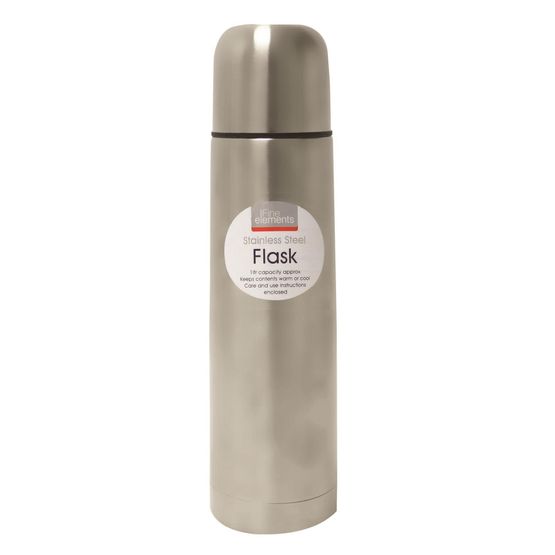 Fine Elements - Stainless Steel Flask 1 Litre