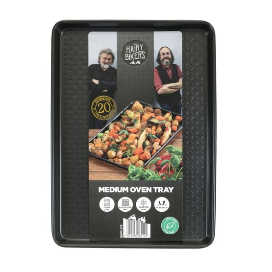 Hairy Bikers Medium Oven Tray - Black