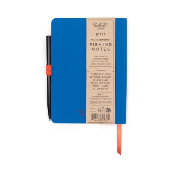 Gentlemens Hardware - Waterproof Fishing Notebook