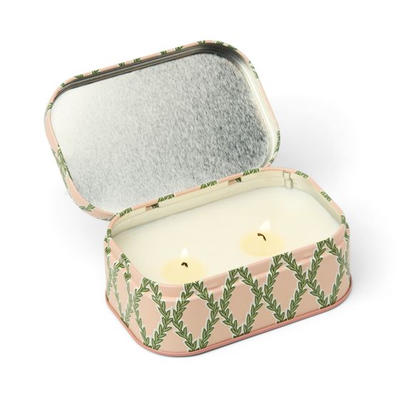 Paddywax Cherie Printed Tin Candle - Yuzu Woods
