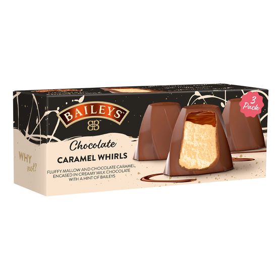 Baileys - Milk Chocolate Mallow &amp; Caramel Whirls 3 Pack