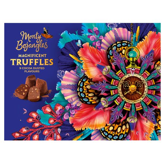 Monty Bojangles Magnificent Premium Gift Box Of Assorted Cocoa Truffles