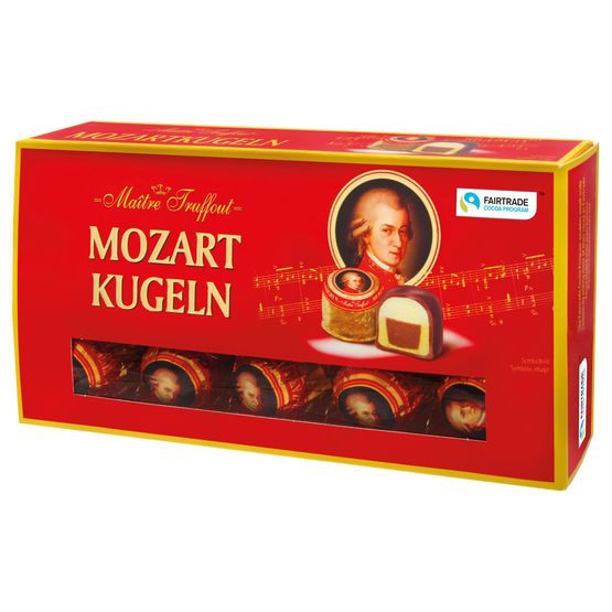 Mozart Kugeln - Milk &amp; Dark Pistachio Marzipan Bonbons