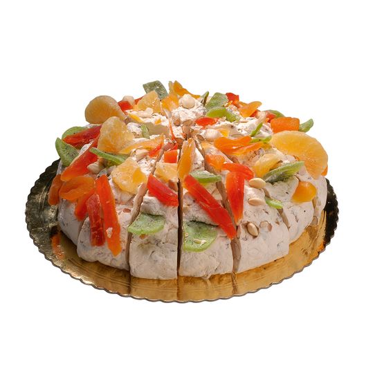 Rivollini- Mixed Fruit Soft Nougat Cake Slice