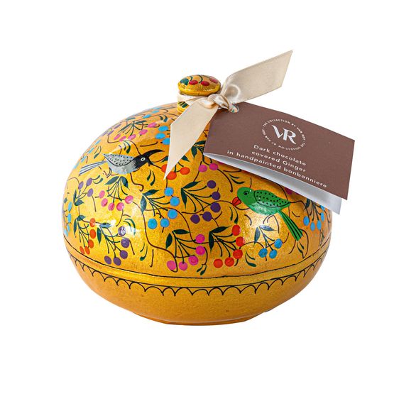 Van Roy - Birds Bonbonniere with Dark Ginger Pieces