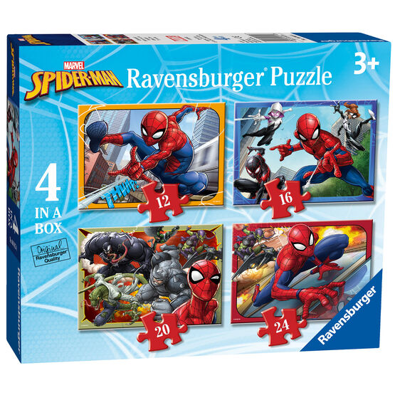 Ravensburger - Marvel Spider-Man - 4 in a Box - 6915