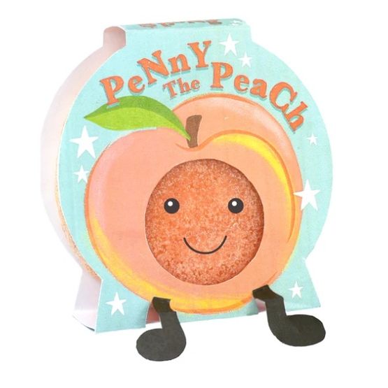 Bomb Cosmetics - Penny the Peach Buddy Buffer Body Buffer