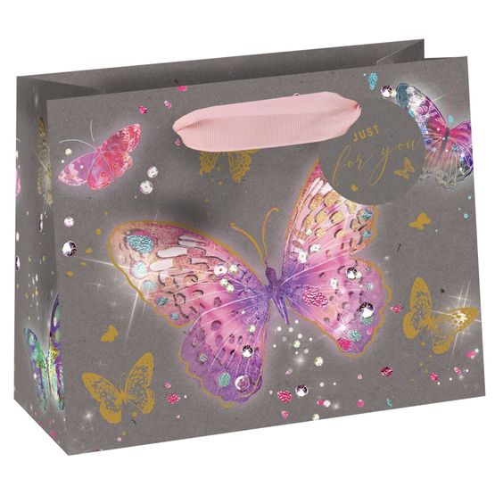 Glick - Bag Medium Landscape Butterflies