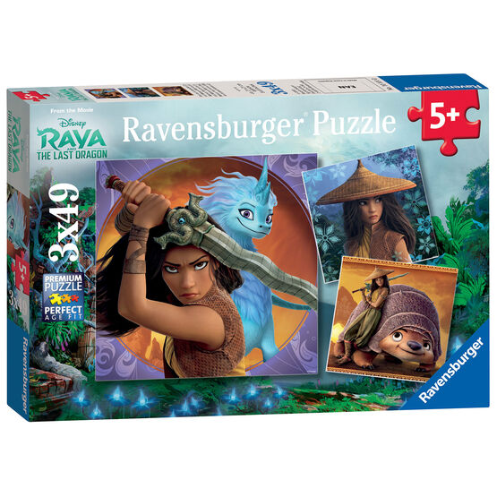 Ravensburger - Raya & the last Dragon - 3 x 49 piece - 5098