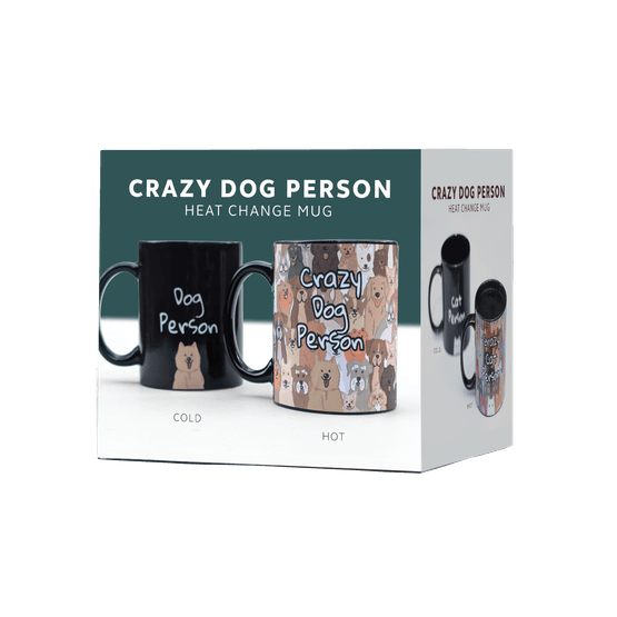 pikkii. - Crazy Dog Person Heat Change Mug