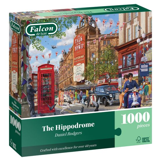 Jumbo - Falcon de Luxe The Hippodrome 1000 Piece Puzzle