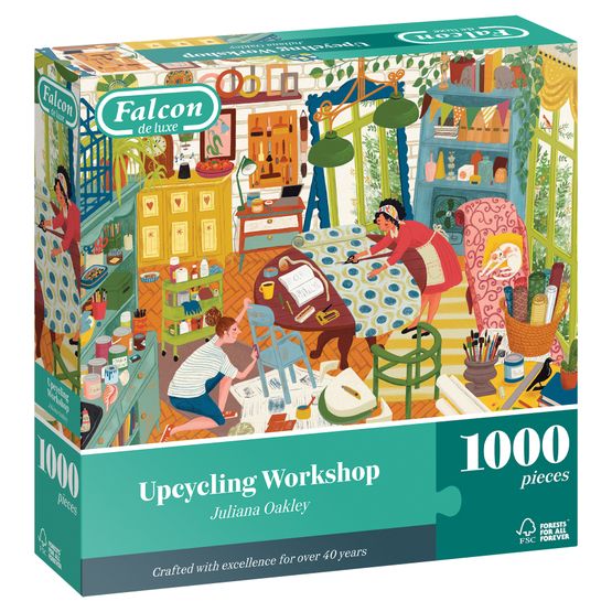 Jumbo - Falcon de Luxe Upcycling Workshop 1000 Piece Puzzle