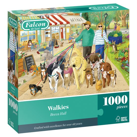 Jumbo - Falcon de Luxe Walkies 1000 Piece Puzzle