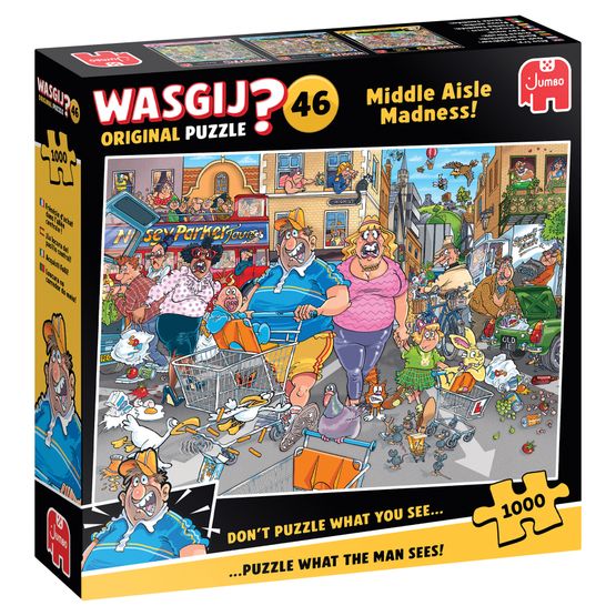 Jumbo - Wasgij Original 46 Middle Aisle Madness 1000 Piece Puzzle