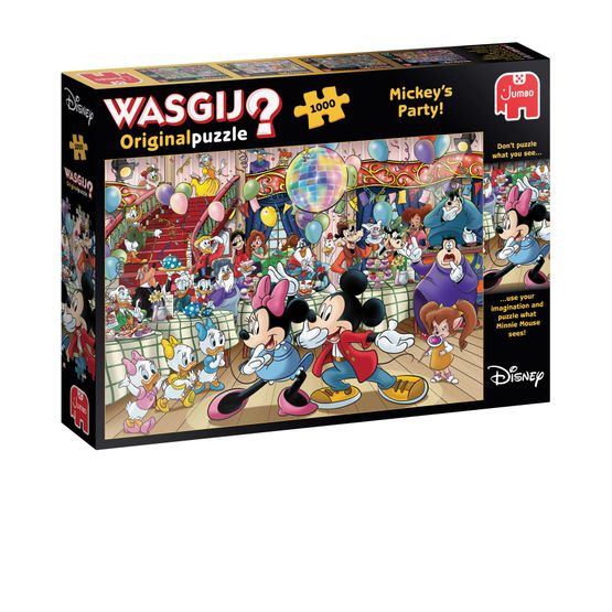 Jumbo - Wasgij Original Disney Mickey's Party1000 Piece Puzzle