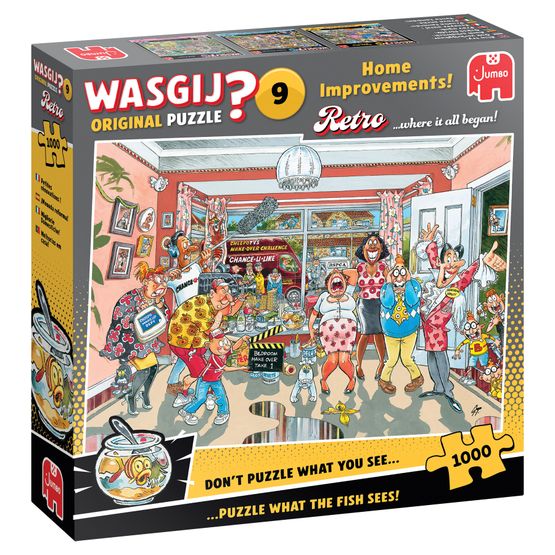 Jumbo - Wasgij Retro Original 9 Home Improvements1000 Piece Puzzle