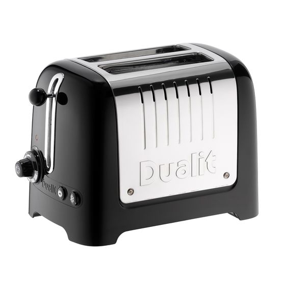 Dualit Lite 2 Slot Toaster - Gloss Black