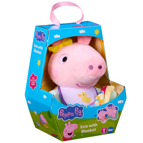 Peppa Pig - Evie with Blanket