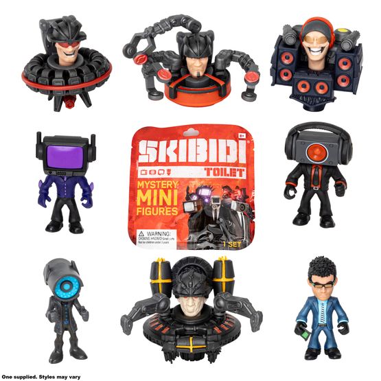 Skibidi Toilet - Mini Mystery Figures Series 2 Assortment