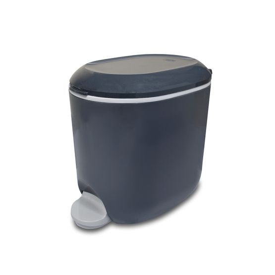 Addis - Bathroom Pedal Bin - Charcoal &amp; Grey
