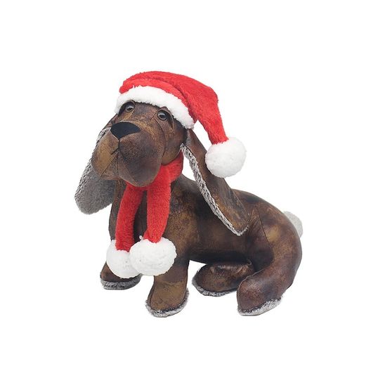 Joe Davies - Xmas Antique Pal Doorstop Dachshound