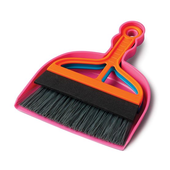 Kilo - Mini Dustpan &amp; Brush Set Neon Single