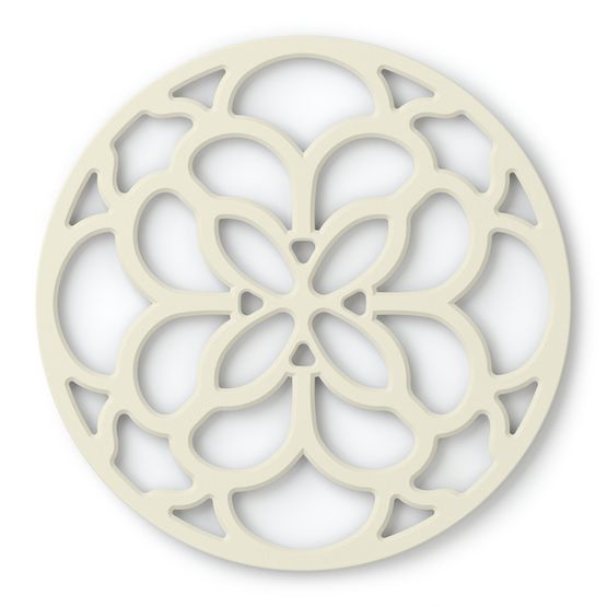 Zeal - Circular Trivet Mat Cream Single