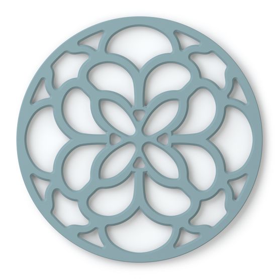 Zeal - Circular Trivet Mat Duck Egg Blue Single
