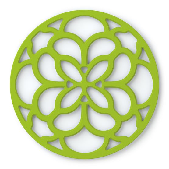 Zeal - Circular Trivet Mat Neon Lime Single