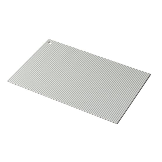 Zeal - Jumbo Rectangular Trivet Mat French Grey