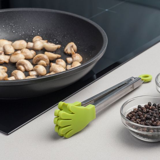 Zeal - Silicone Handy Cook's Tongs Lime