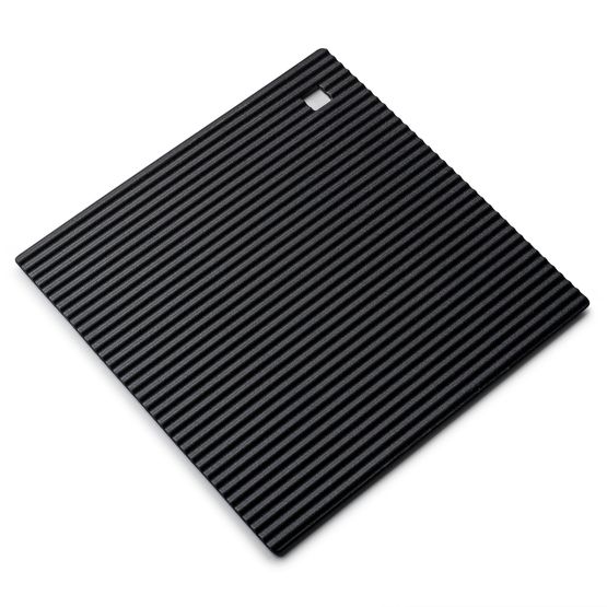 Zeal - Silicone Square Hot Mat Trivet - Black