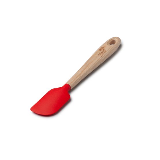 Zeal - Small Spatula with Ash Wood Handle Red