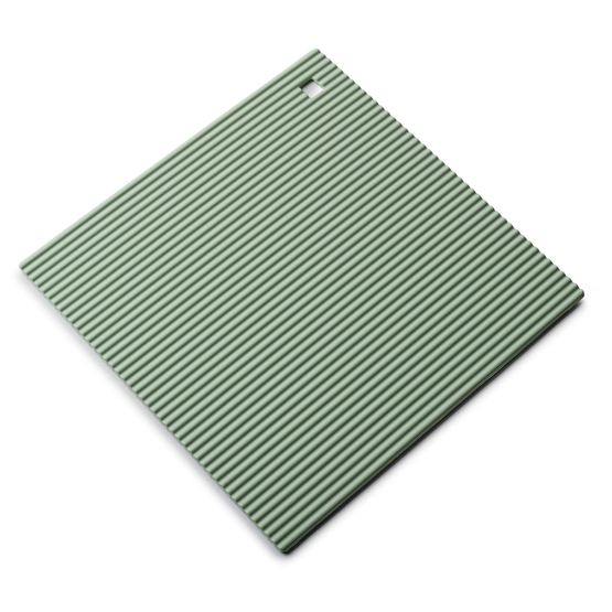 Zeal - Square Trivet Silicone - Sage Green
