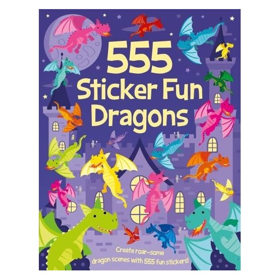 Allsorted - 555 Sticker Fun Dragons Activity Book