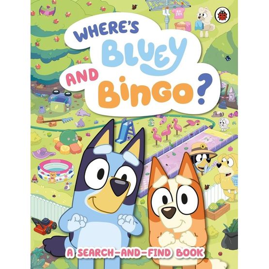 Allsorted - Bluey Where's Bluey and Bingo? Book