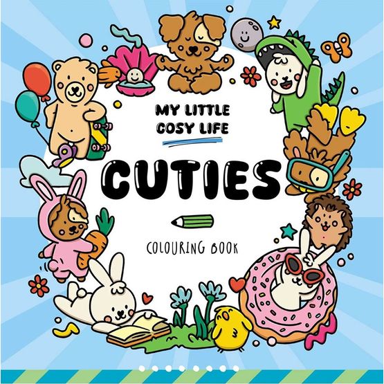Allsorted - Cosy Cuties Colouring Book